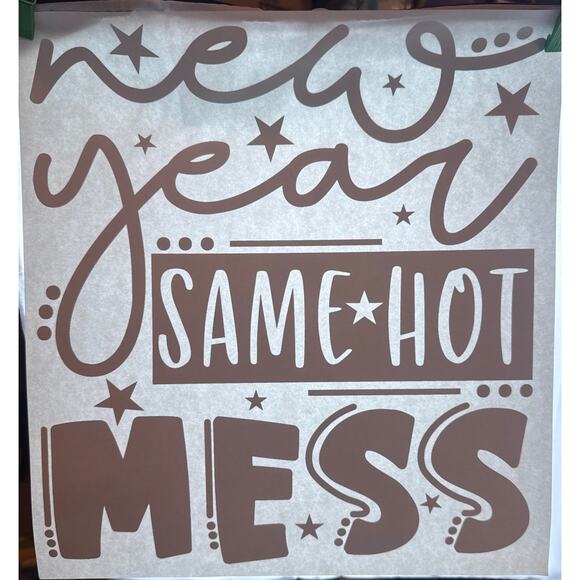 New Bundle of Hot Mess Express And Bun Life Chose Me T-Shirt Graphic Tee Craft - Picture 3 of 9